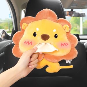 Fluffy Lion Tissue Box