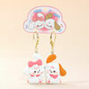Cute Magnetic Puppy Keychain