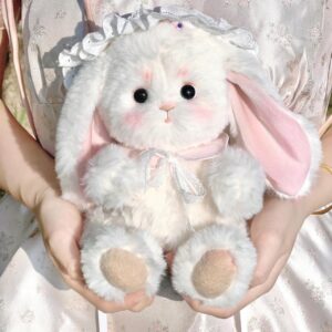 Lillian Lop-Eared Bunny handmade plushie