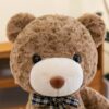 Hugging teddy bear couple plushie
