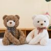 Hugging teddy bear couple plushie