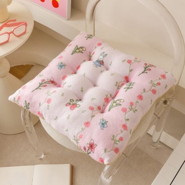 Thick Plush Warm Student Seat Cushion