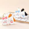 Cute Magnetic Puppy Keychain