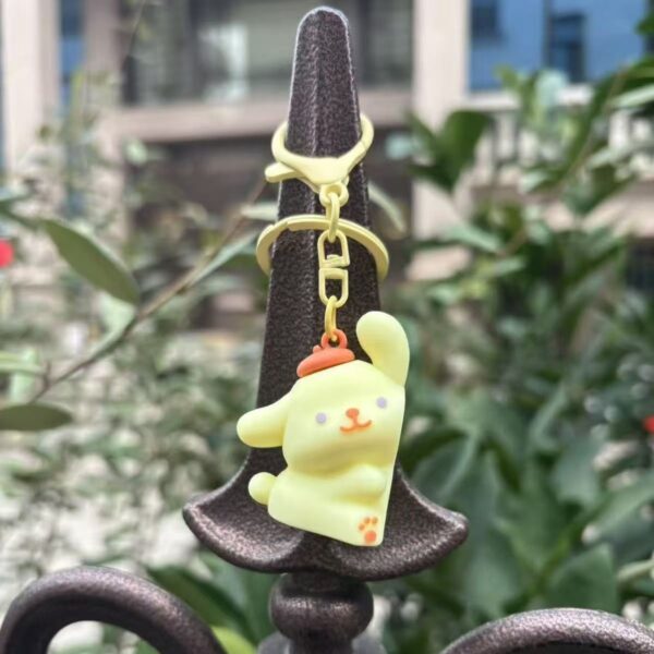 Puppy Pacha dog magnetic couple keychain