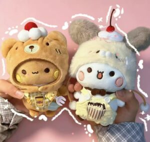Capybara Couple Keychain