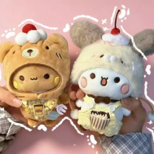Capybara Couple Keychain