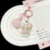 Cute couple cat keychain
