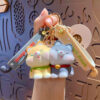 INU cat magnetic couple keychain