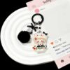 Cute couple cat keychain