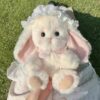 Lillian Lop-Eared Bunny handmade plushie