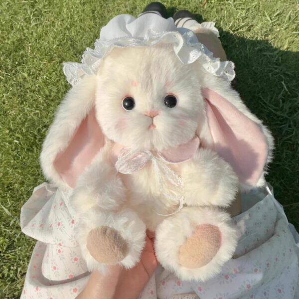 Lillian Lop-Eared Bunny handmade plushie