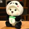 Cute panda and Linna Bear plushie