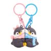 New Magnetic Penguin Couple Keychain