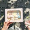 Cute couple cat keychain