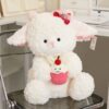 Strawberry sheep plushie