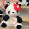 Baby Flower panda Doll keychain