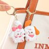Cute Magnetic Puppy Keychain