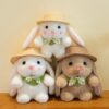 Hooded Pudding rabbit Plushie
