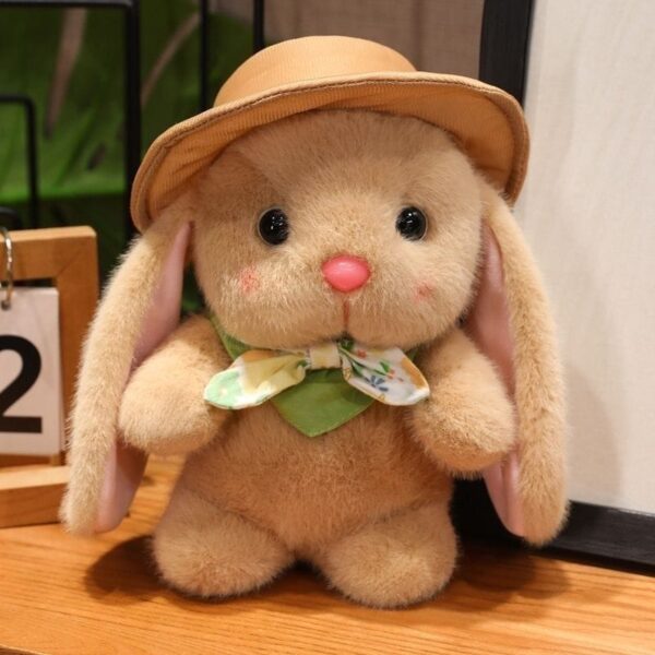 Hooded Pudding rabbit Plushie